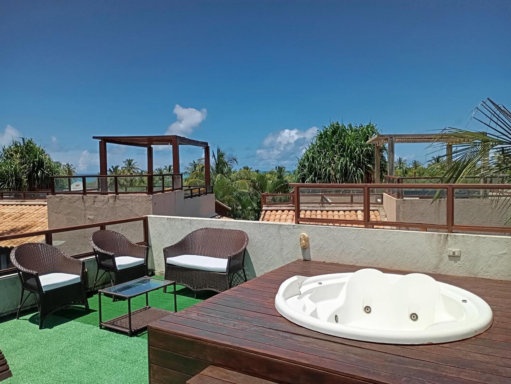 Pipa Beleza Spa Resort_Chale Duplex/Jacuzzi Praia de Pipa Buitenkant foto